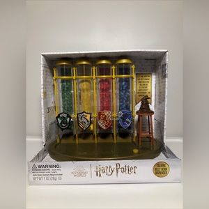 NIB Jelly Belly Harry Potter Talking Sorting Hat House Jelly Bean Dispenser